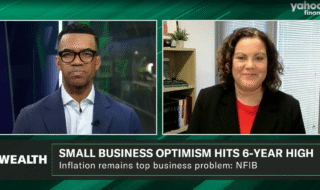 Brad Smith of Yahoo! Finance interviews NFIB Research Center Executive Director Holly Wade